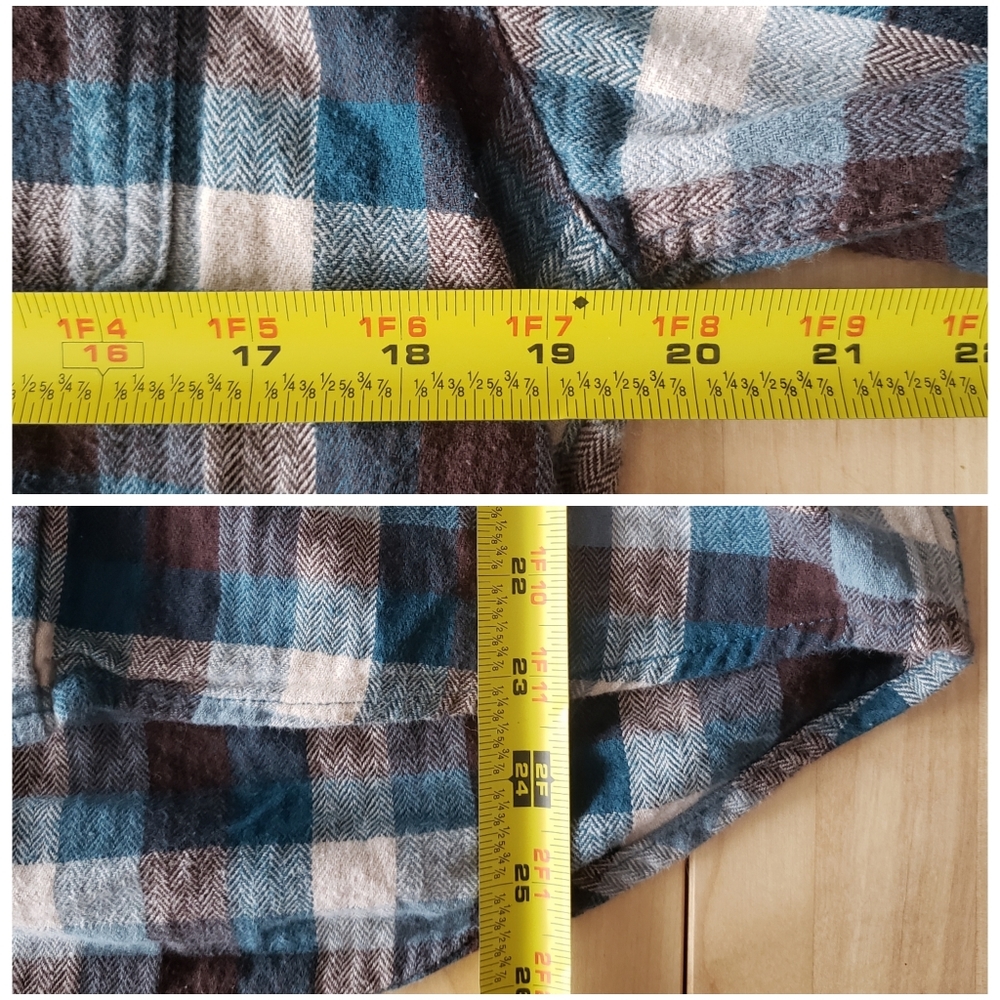 Woolrich // soft flannel plaid checkered shirt - Picture 8 of 8